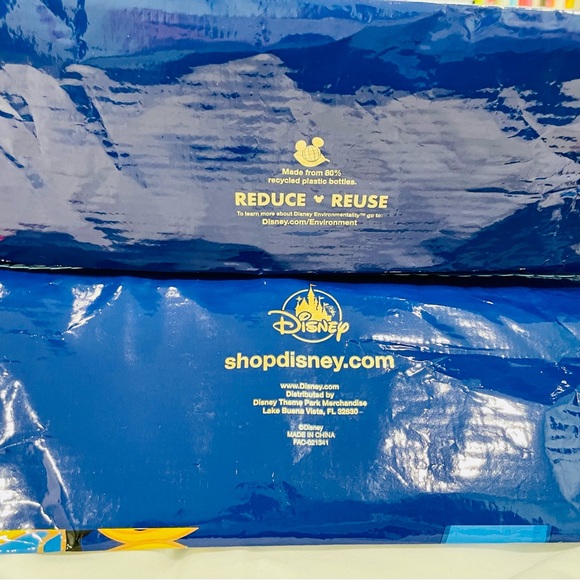 Walt Disney World Resort 50th Anniversary Reusable Tote Bag- set of 2 - Picture 6 of 9